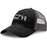 Richardson Trucker Mesh Hat Siberian Dad Husky Dog Pet Embroidery Snapback