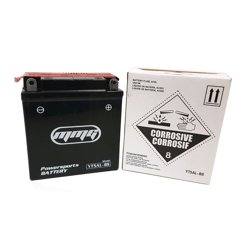 ATV Battery YT5ALBS (Volts 12 Amps 4 CCA 80