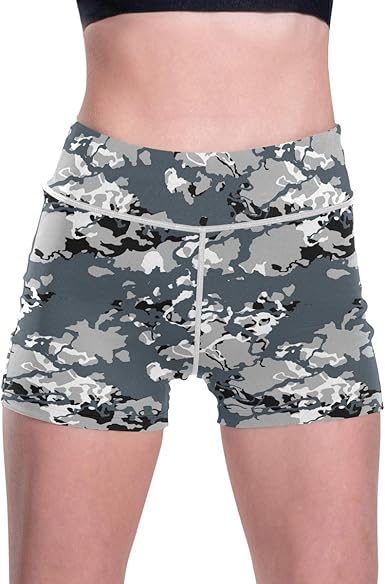 high waisted black shorts amazon