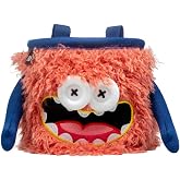 8BPLUS Chalk Bag for Rock Climbing and Bouldering, Chalk Pouch incl Belt &amp; Biner &ndash; Cute Funny Character Design, Wide Opening, Gear with Personality, Gift for Climbers