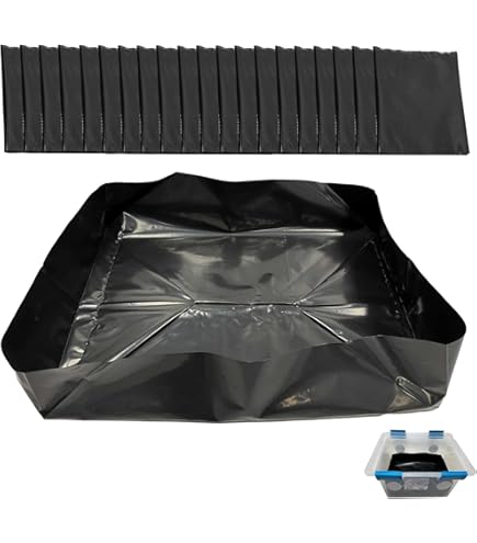Pond Liner 5-Pack Monotub Liners - Pre-Cut For 66qt Mushroom Grow Kits (Black) Small Pond Liner Pond Liner 5-Pack Monotub Liners - Pre-Cut For 66qt Mushroom Grow Kits (Black) Small Pond Liner