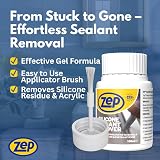 Zep Silicone Sealant Remover 100ml with Brush Cap for Bathroom Surfaces view 2