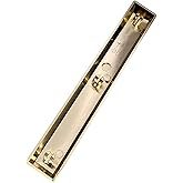BOLOUY Space Alloy Spacebar Keycap Gold/Silver Finish High Durability Metal Keycaps for Mechanical Keyboards Enhances Typing