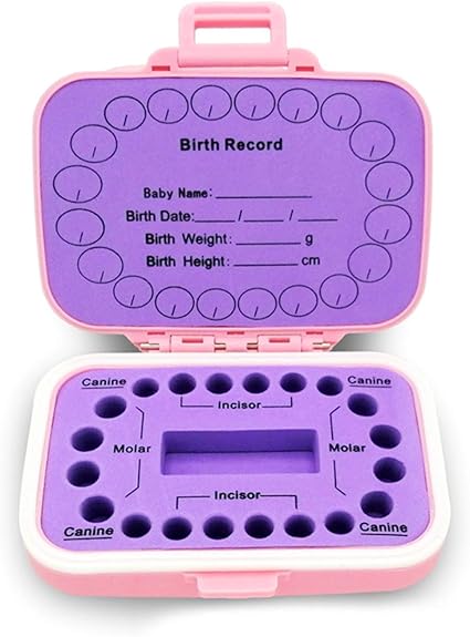 Caja para Dientes Mini Forma De Maleta Caja De Dientes De ...