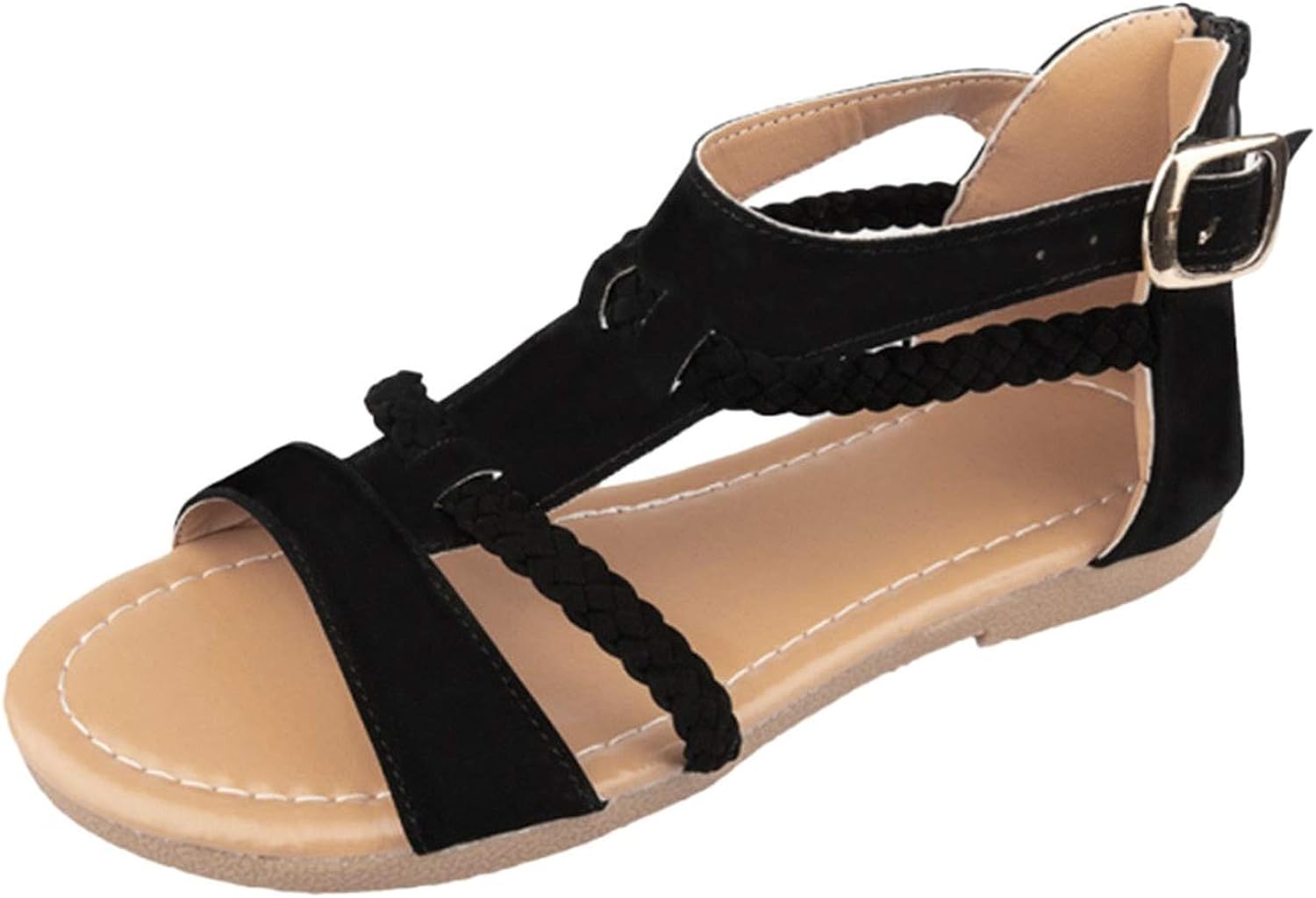 cushioned ladies sandals