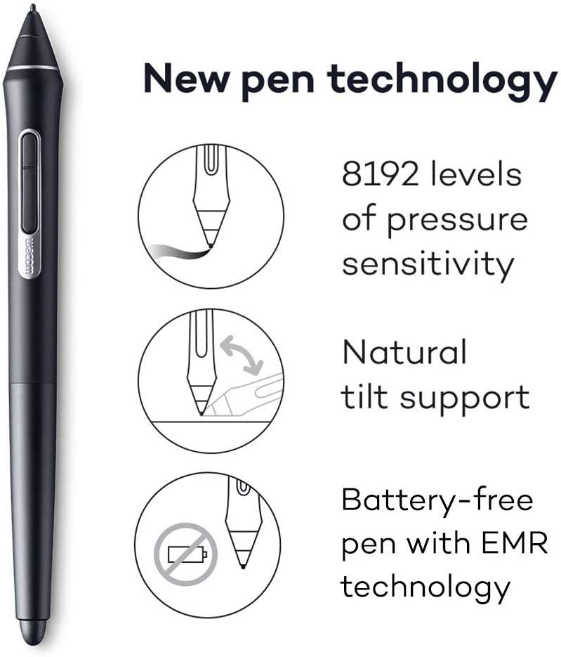 Wacom DTK2420K0 Cintiq Pro 24 Creative Pen Display – 4K Graphic Drawing Monitor with 8192 Pen Pressure and 99% Adobe RGB: Computers & Accessories