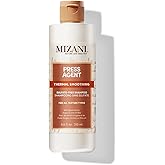 MIZANI Press Agent Sulfate-Free Shampoo - Thermal Smoothing - Moisturizes Hair For Heat Styling, Blowout & Silk Press For Dry & Frizzy Hair, With Argan Oil