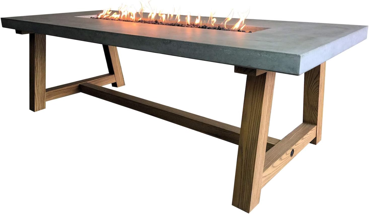 Amazon Com Elementi Sonoma Outdoor Fire Pit Table 83 Inches