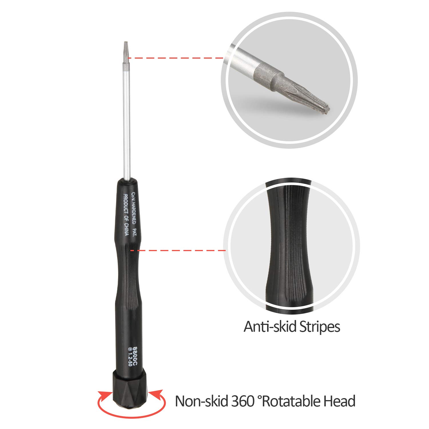 HQMaster 5Point Pentalobe Screwdriver 1.2mm for Apple MacBook Air