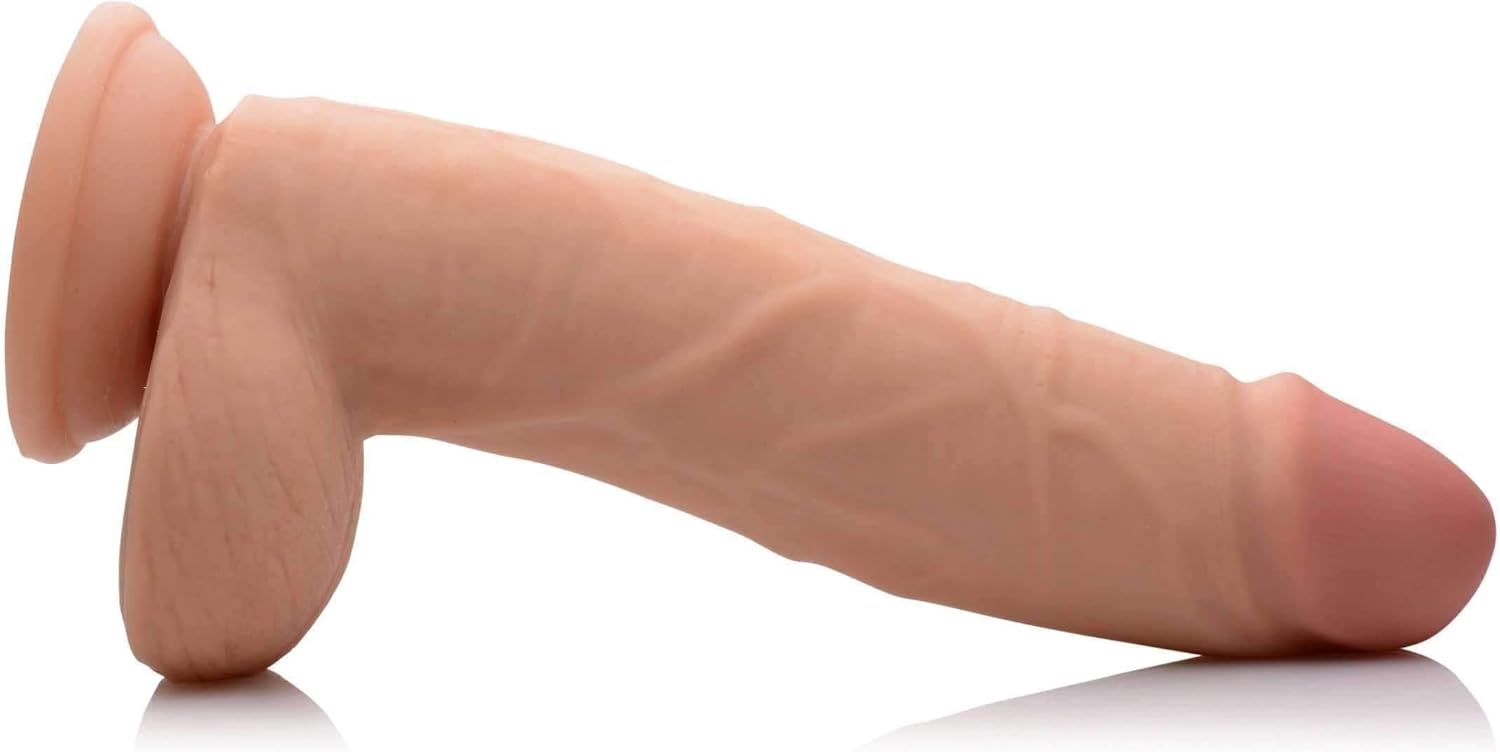 USA Cocks Dong with Strong Suction Cup and Veins Realistic Dildo, 9-Inch - Image 4