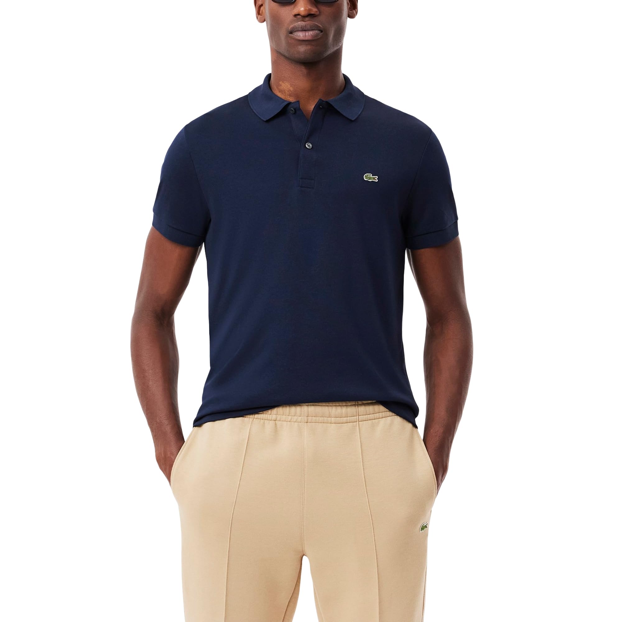 Lacoste Men's Regular Fit Cotton Pima Polo