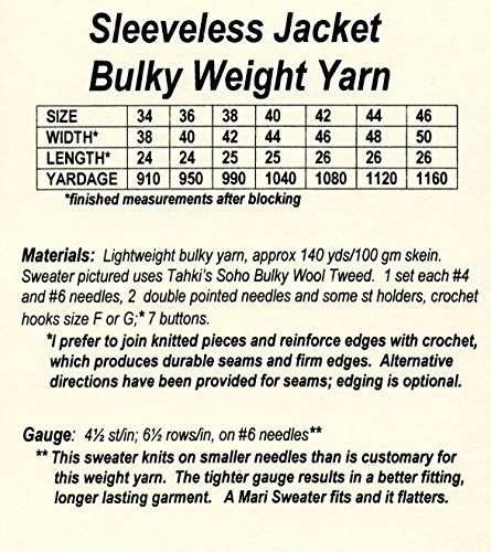 1 Mari+Sleeveless+Jacket+Knitting+Pattern