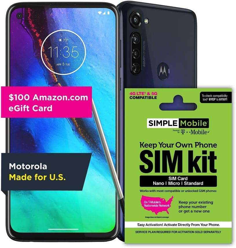 Simple Mobile Keep Your Own Phone 3-in-1 Prepaid SIM Kit