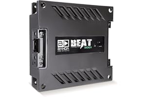 1-Channel Vehicle Audio Bass Amplifier - 3000 Watts High-Powered Mono Bass Amplifier w/Subsonic Filter and Low Pass Filter St