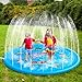 Jozo Outdoor Sprinkler Toys for Kids and Toddlers 68'', Outside Splash Pad Water Toys for 2 3 4 5 6 7 8 9 Year Old Boys and Girls