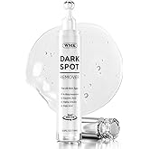 WMK Dark Spot Remover for Face, Dark Spot Corrector Serum for Sun Spots Age Spots Brown Spots, Body Dark Spots Remover Skin for Hands Underarm Legs, with 360° Roller for All Skin Types (0.5 Fl Oz)