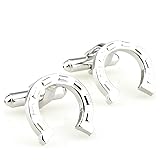 thumbnail image 2 of MRCUFF Horseshoe Cufflinks - Racing Theme With Gift Box & Polishing Cloth 2 of 13
