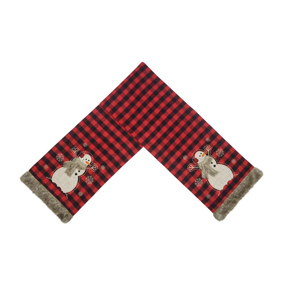 Best Faux Fur Christmas Table Runner