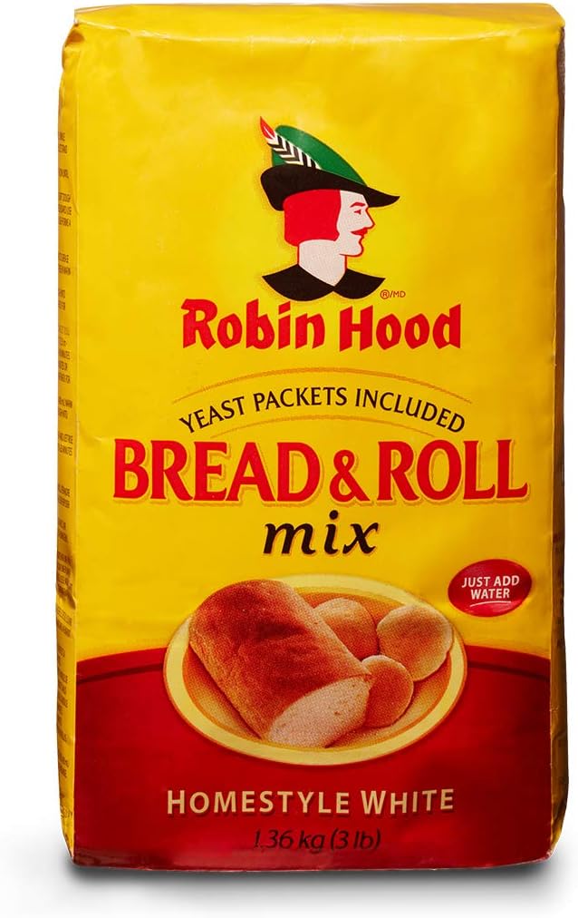 Robin Hood Homestyle White Bread & Roll Mix 1.36kg Amazon.ca Grocery