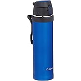 Zojirushi Flip-and-Go Stainless Mug, 20-Ounce, Cobalt Blue