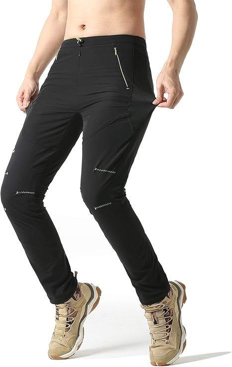 men's skinny fit hiking pants