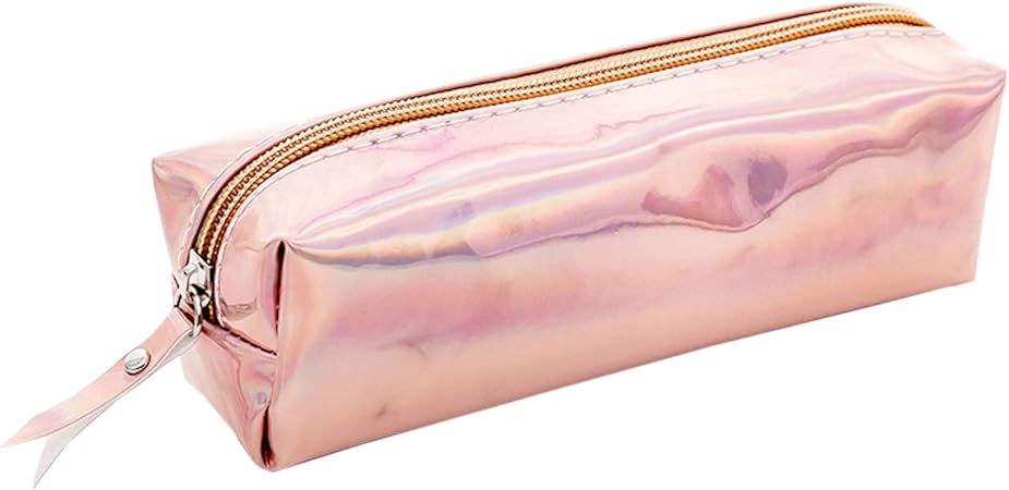 Amazon Elonglin 文具ケース 透明 ペンケース ファスナー開閉 鉛筆袋 筆箱 筆入れ ペンポーチ ペンポーチ 収納ポーチ シンプル おしゃれ 文房具 収納袋 化粧品バッグ 可愛い キラキラ ペンケース 文房具 オフィス用品