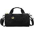 Gym Bag for Women, Waterproof Travel Bag with Wet Clothes Compartments and Adjustable Strap, Small Duffel Bag for Sports, Gyms and Weekend Getaway