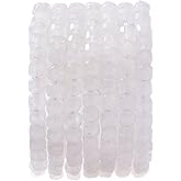 Natural Faceted White Crystal Cube Stone Beads 5-5.5mm 60pcs/str Loose Square Semi Gemstone Stone Beads for Making Bracelets Necklace Earrings