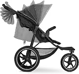 hauck Runner 2 Black All Terrain Pushchair with XL Pneumatic Wheels view 5
