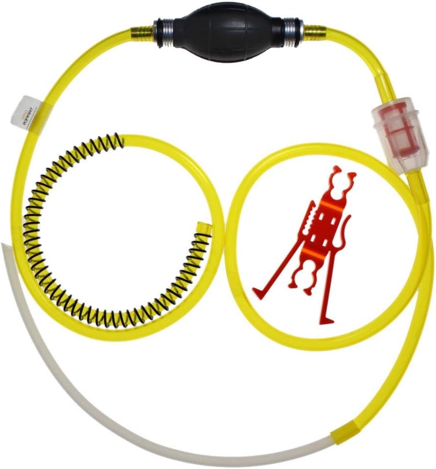 GasTapper G.T Power Equipment Fluid Extractor Pump for Gas, Oil, Water, Anti-Freeze Great on Lawnmowers, Power Equipment, Motorcycles - USA Assembly & Hose - Click at top of This Page for Full Store: Automotive