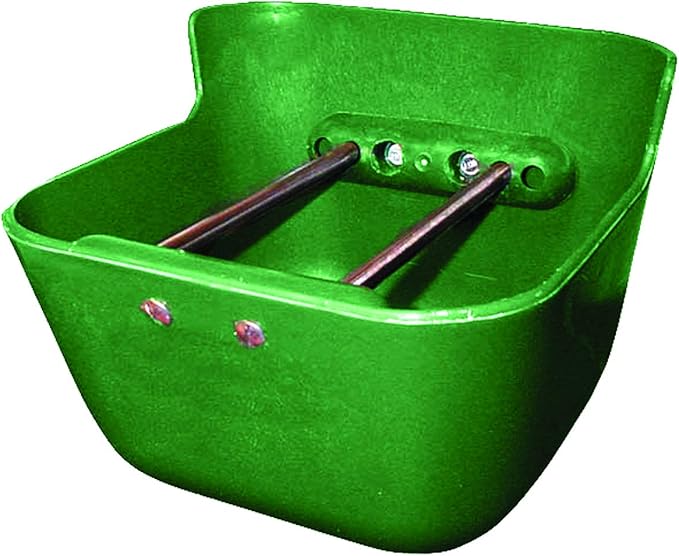 DoubleTuf Young Horse Feeding Trough Foal Feeder, 9 Quart