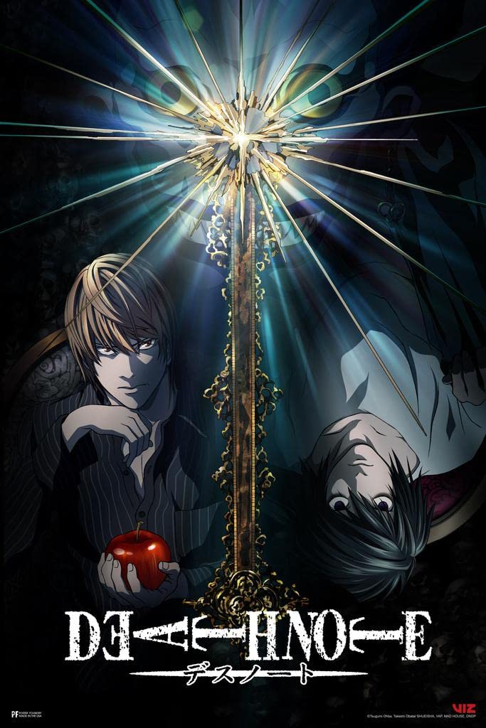 Photo 1 of Death Note Light Yagami Anime Merch Cool Wall Art Print Poster 16x24
