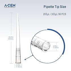 A-GEN 200uL Filter Pipette Tips, Micro Pipettor