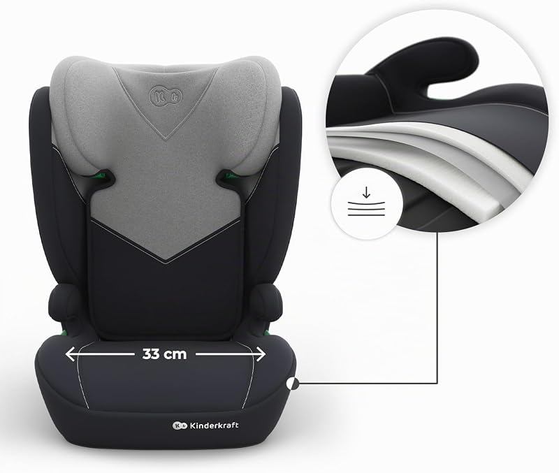 I-SPARK 2 PRO Silla de Coche i-Size 100-150 cm, Gris