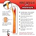 Badass Moto Soft Loop Motorcycle Tie Down Straps (4Pack) - 11,000 Lbs Break Strength, Heavy Duty Straps, Soft Loop Tie Down Straps, Motorcycle Straps for Tow Bikes, Trikes, ATV, UTV - Hi Vis Orange