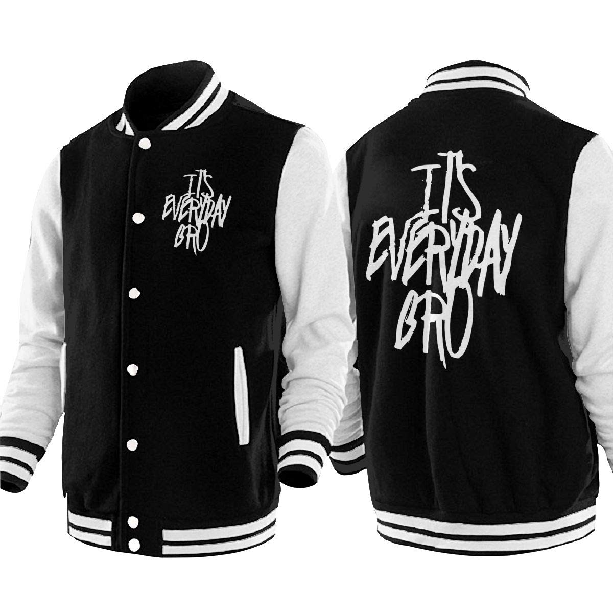 KBRWLOVETEE Jake Paul It's Every Day Baseball Uniform Jacket Unisex Coat Sweater Sweatshirt