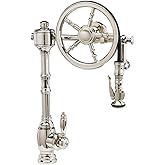 Waterstone 5100-CH Traditional The Wheel Pull Down Kitchen Faucet Polished Chrome