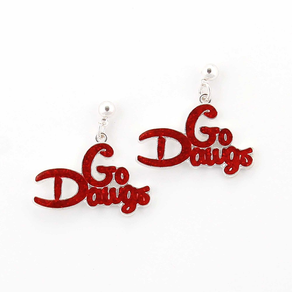 Seasons Jewelry Georgia Slogan Earrings
