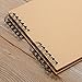 Scrapbook Photo Album with Black Page 12x9, Great for Craft Paper Father's Day Gifts, Valentines Day Gifts, Wedding Guest Book, DIY Anniversary Travel Memory by FunSponsor (Classic)