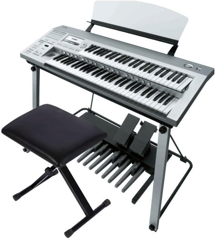Bench Piano Stand Keyboard - Portable Music Adjustable 3-Positions Stool Chair Seat Size 15.7” (L) x 11.8”(W) Black New