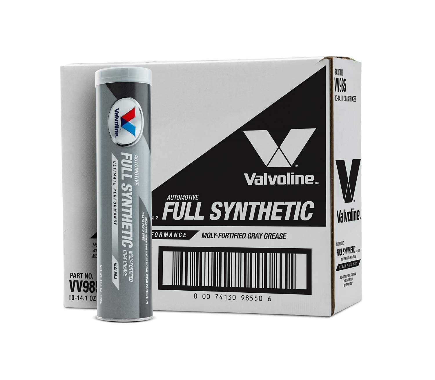 Valvoline Moly-Fortified Gray Full Synthetic Grease