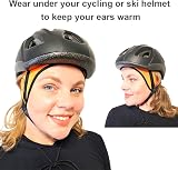 SwimCell Neoprene Headband 4mm Ear Protection Reversible Adjustable Green view 6