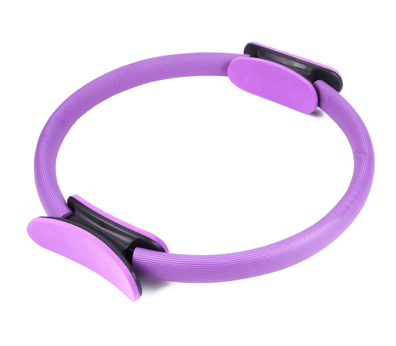 Goexercise Pilates Fitness Circles, enhances Pilates Workouts with Light Resistance to Help Tone and Strengthen Your Entire core and Body,Purple, 14 inch