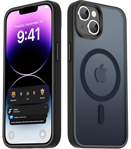 Amazon.com: iPhone 12/12 Pro Navy Blue Color Phone Cover Case