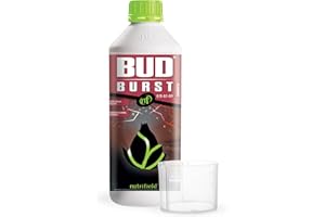 Nutrifield Bud Burst Plant Supplement Advance Flower Bud Formation 500 ML Liquid Fertilizer Maximize Yield Quality - Kelp for Budding Flower Plant Food Garden Indoor Outdoor Liquid Nutrient