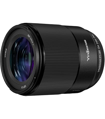 Amazon.com : YN50mm F1.8X DA DSM Fujifilm XF Mount Autofocus