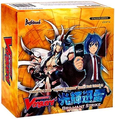 Cardfight Vanguard CFV Game TCG English VGE-BT14 Brilliant Strike Booster Box! by CFV Cardfight Vanguard
