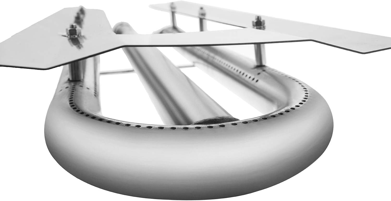 PETKAO 21 7/8" x 6 1/8" Stainless Steel Viking Grill Burner Replacement for Viking 316-911, VGBQ 30, VGBQ 41, VGBQ 53 in T Series, VGBQ030-2T, VGBQ300-2RT/E, VGBQ3002RE, VGBQ3002RE1, VGBQ3002RT, 2PCS : Garden & Outdoor