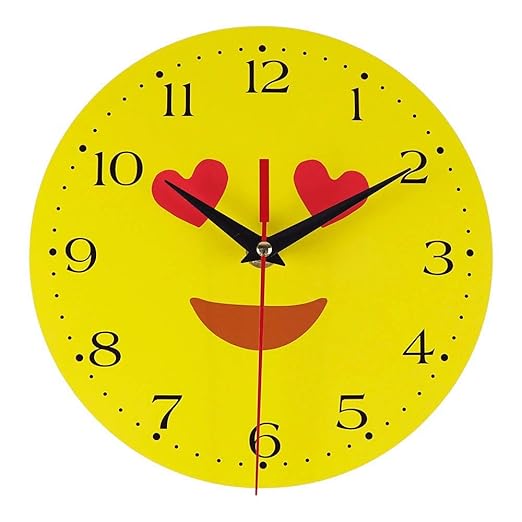 QXLhxuIo Emoticon-Paket - Reloj de Pared Creativo, Moderno, Retro ...