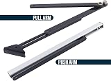Futchoy 50W Heavy Duty Automatic Swing Door Opener Closer with Remote view 6